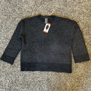 Matty M Charcoal Crew Neck Sweater